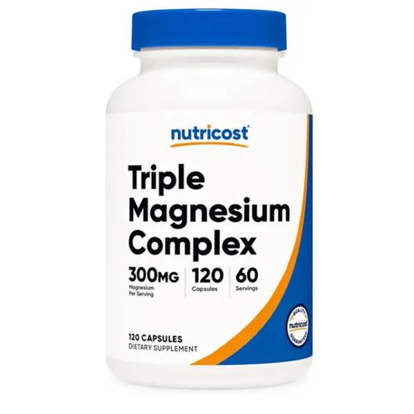 Nutricost Triple Magnesium Complex 300 Mg Capsules